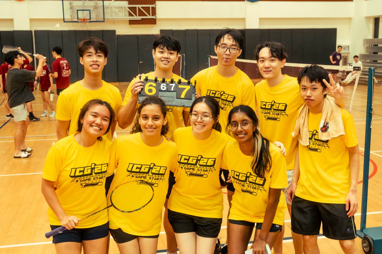 Badminton players